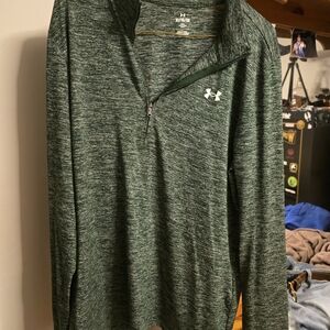 Under Armour Heathered Green Pullover